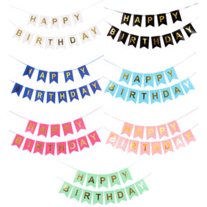 Happy Birthday Color Bunting
