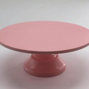 (RENTAL) 12" Pink Short Metal Stand