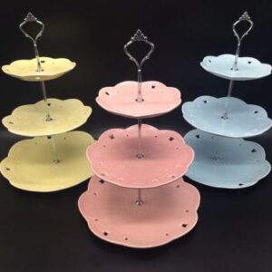 (RENTAL) Pastel Cupcake Stand