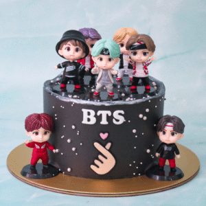 BTS Mic Drop Cake