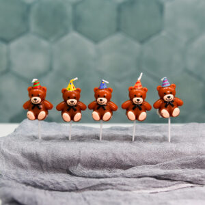 Bear Party Candle
