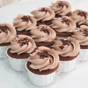 Mini Chocolate Cupcakes (Per Dozen)