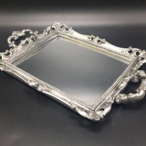 Silver Mirror Tray