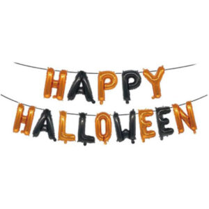 Happy Halloween Foil Balloon Set