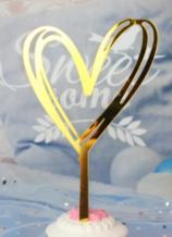 Heart Acrylic Topper