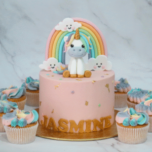 Unicorn in Wonderland Cake