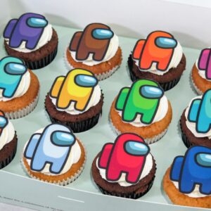 Among Us Cupcakes