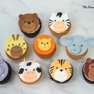 Cute Animal Cupcakes