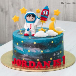 Space Explorer Galaxy Cake