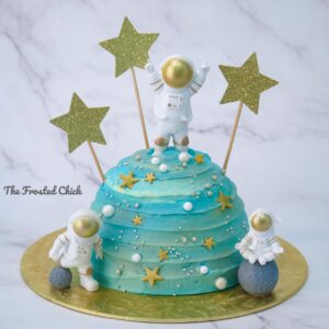 Astronaut Moon Cake