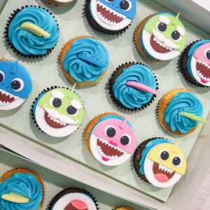 Baby Shark Cupcakes