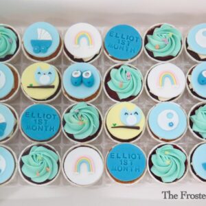 Baby Shower Mini Cupcakes