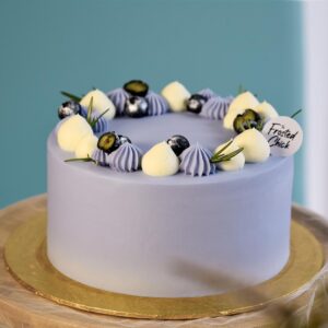 Blueberry Chocolate Fresh Cream Cake