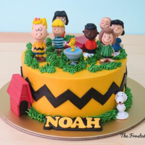 Peanuts Inspired Cake