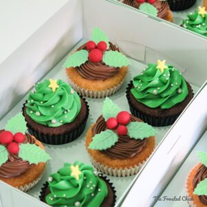 Jolly Christmas Cupcakes