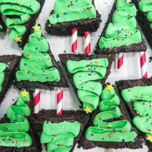 Christmas Tree Brownies