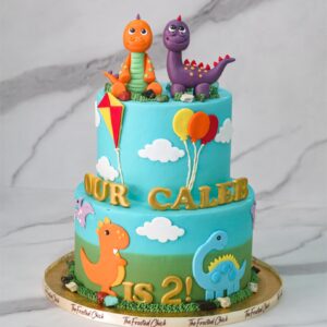 Dinosaur Kingdom Cake