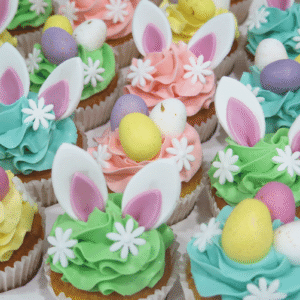 Easter Bunny Cupcakes