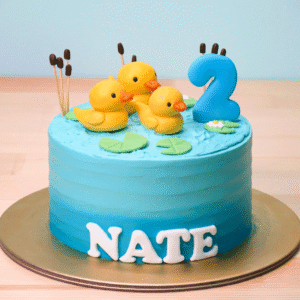 Family of Ducks Cake