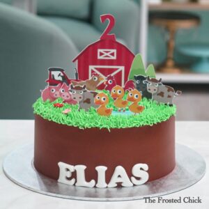 Farm Animals Cake