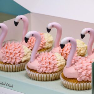 Flamingo Cupcakes