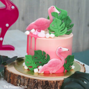 Tropical Flamingo Cake
