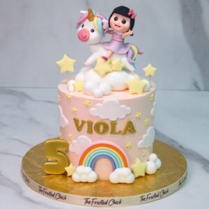 Magical Unicorn Adventure Cake