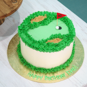 Golf Course Cake
