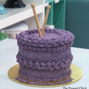 Knit & Crochet Cake