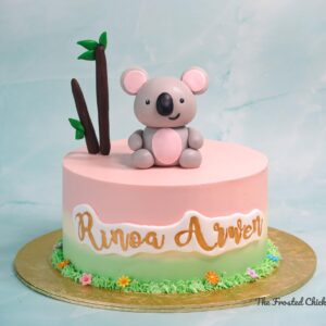 (Add On) Gold Fondant Name Stamp