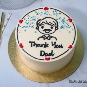 Minimalist Dad Cake
