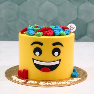 LEGO Head Cake