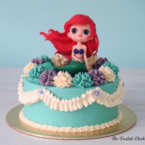 Little Mermaid Ariel Inspired Princess Series Cake