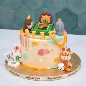 Animal Mahjong Kakis Cake