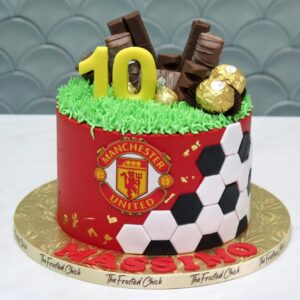 Football Soccer Club x Chocolate Cake