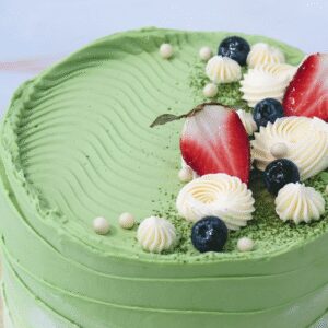 Matcha White Chocolate Cake