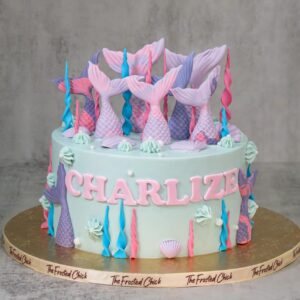 Pastel Underwater Mermaid Cake