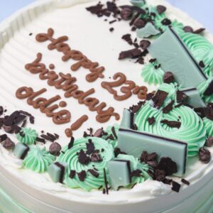 Mint Chocolate Chip Cake