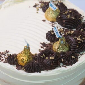 Dark Chocolate Mocha Cake