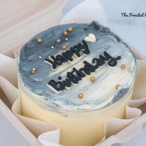 Monochrome Bento Cake
