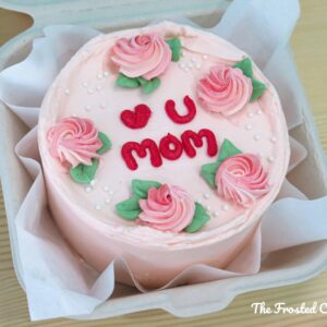 Love You Mom Bento Cake