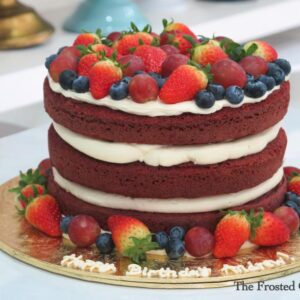 Naked Berries Cake
