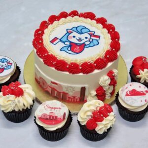 National Day Bundle (Cake + Cupcakes)