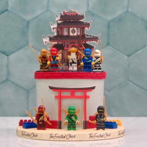 LEGO Ninja Temple Cake
