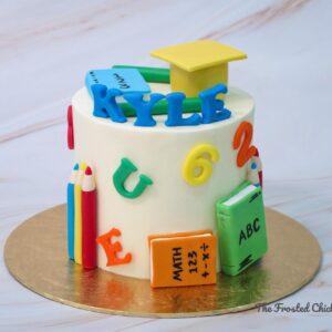 ABCs & 123s Cake