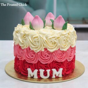 Longevity Rosette Cake