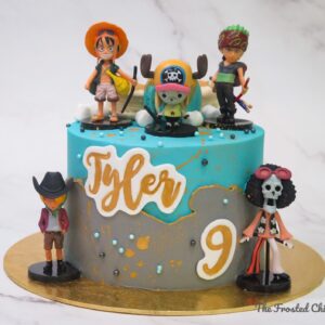 One Piece Anime Inspired Fault Line Cake