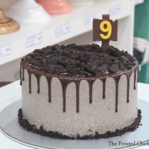 Dinosaur Cookie Crumbs Cake