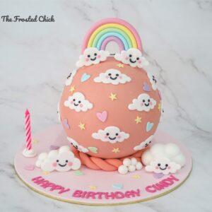Pastel Rainbow Piñata