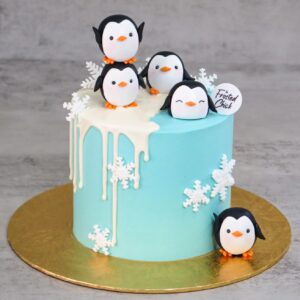 Baby Penguins Cake
